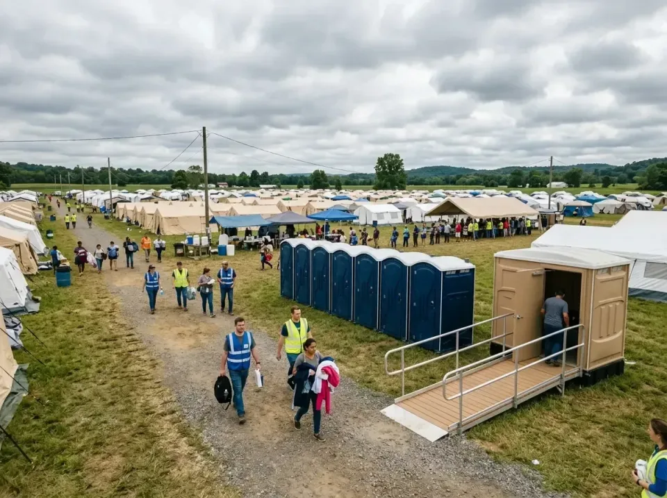 disaster-relief-camp-restrooms-010 — frequently asked questions, Dumpster & Portable Bathrooms Rental in Welch, WV